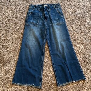 Kut from the Kloth Dark Blue Flare Jeans, Size 4